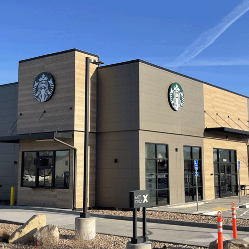 Commercial Developer for Starbucks Russo Modular