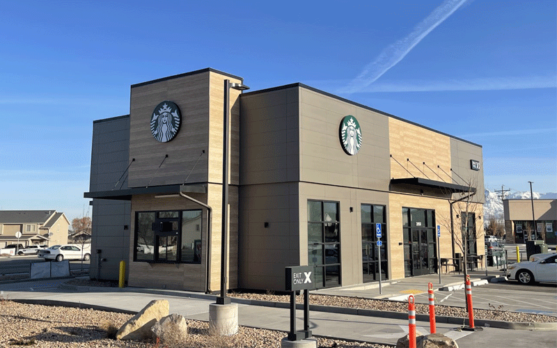 Commercial Developer for Starbucks Russo Modular