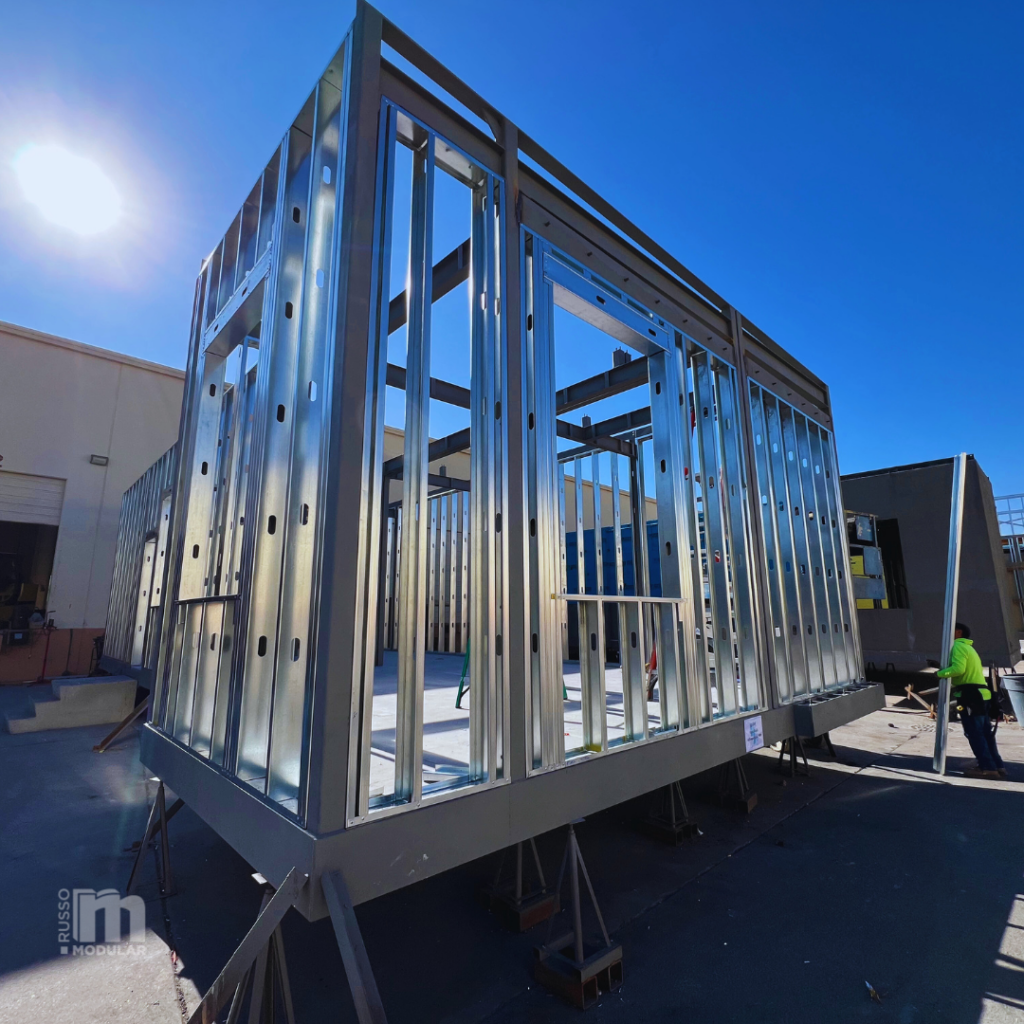 Russo Modular patented steel framing system